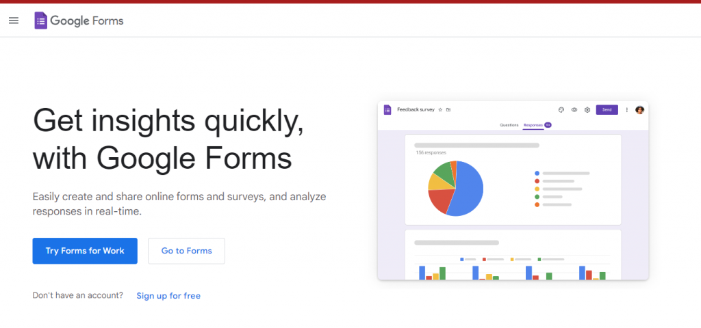 Google Forms help you understand your audience