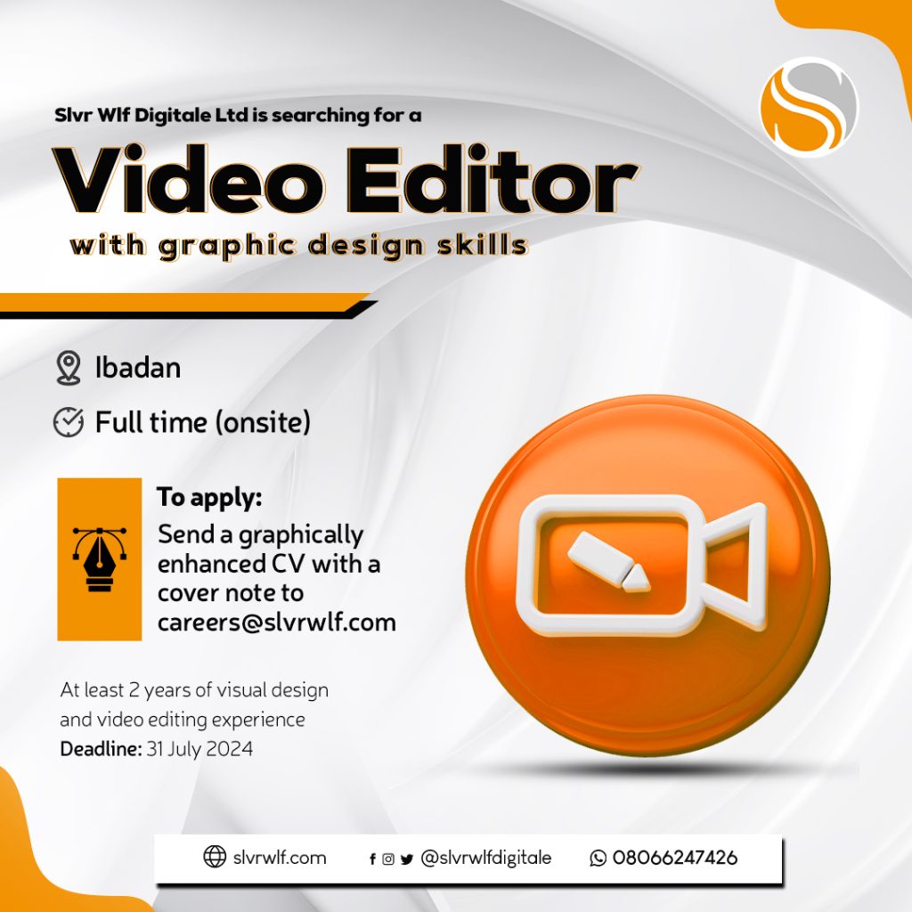 Video Editor Advert