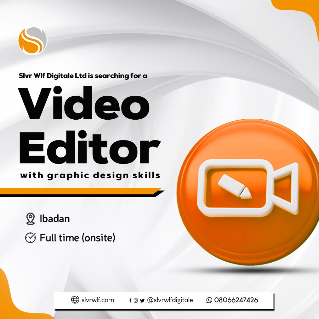 Video Editor Advert Heading