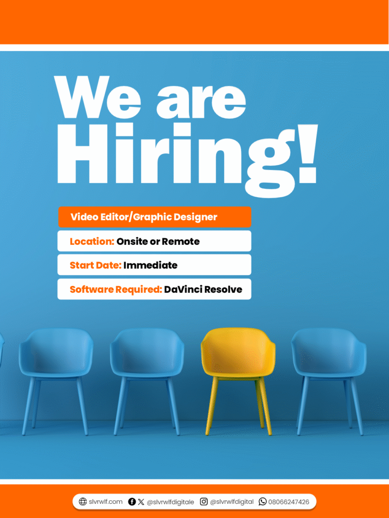 Now Hiring: Freelance Video Editor/Graphic Designer (With Full-Time Potential)